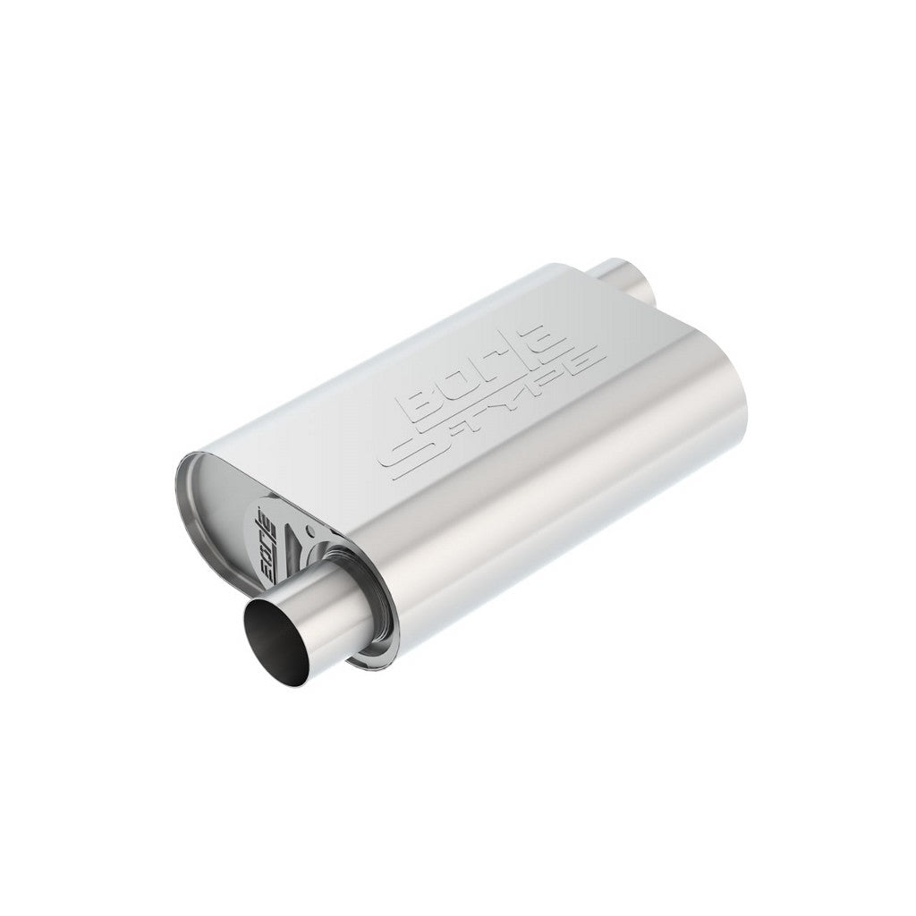 BORLA 400942 Crate Mufflers S-Type 2.5" x 2.5" MOPAR Stock BB CHRYSLER Photo-0