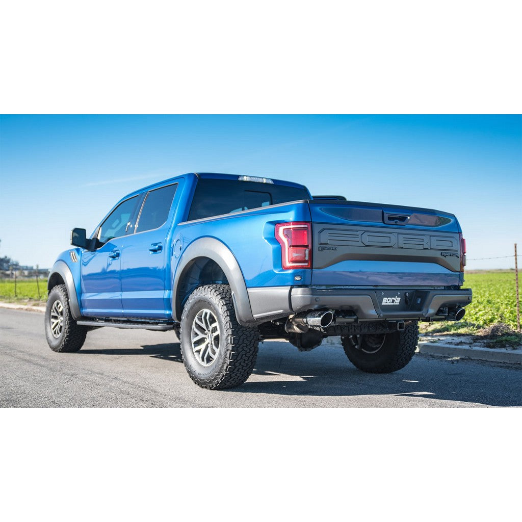 BORLA 60650 Resonator to use with 60637 or 60638 3", 2.75" FORD F-150 TRUCKS Raptor 3.5L V6 Ecoboost AT Photo-1