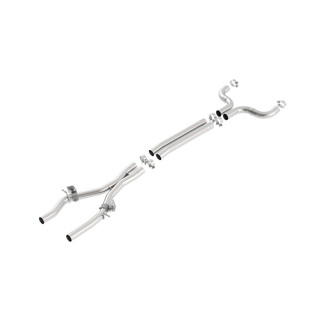 BORLA 60610 X-Pipe, SMOG Legal CHEVROLET CAMARO V8 6.2L V8 AT Photo-0