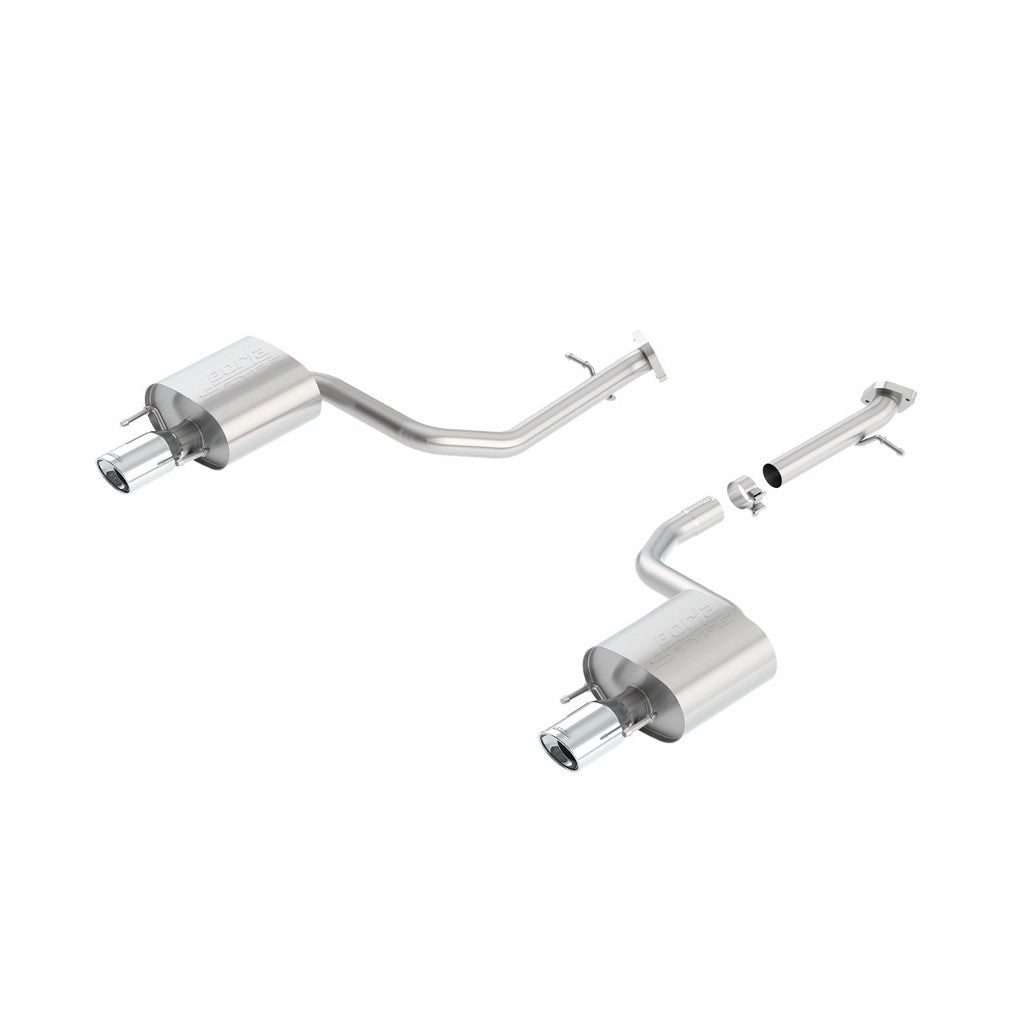 BORLA 11898 Axle-Back "S-Type" 2.25" S OV RL AC 4.25" OV x 3.5" LEXUS IS 250 / IS 350 2.5L / 3.5L AT / MT Photo-0