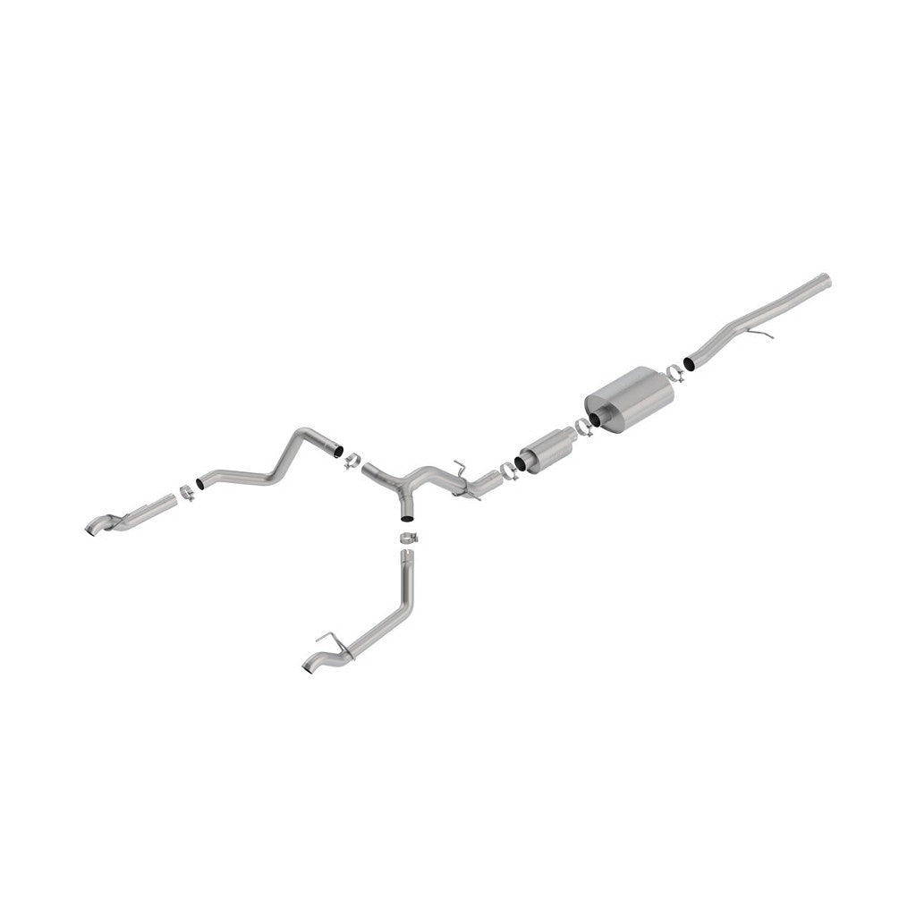 BORLA 140773 Cat-Back "S-Type" 3.5", 2.75 CHEVROLET SILVERADO 1500 6.2L V8 AT Photo-0