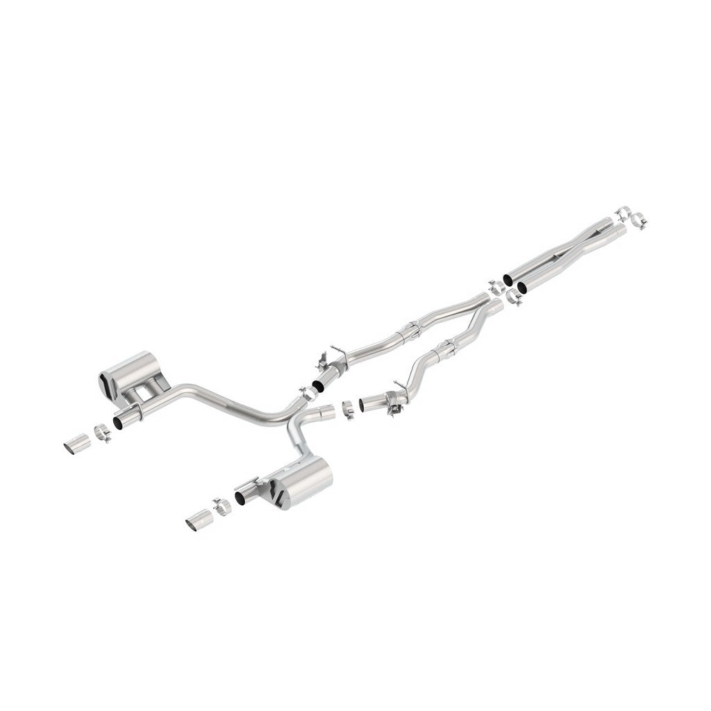 BORLA 140723 Cat-Back "ATAK" 2.75" factory bezel CHRYSLER 300 5.7L V8 AT / MT Photo-0