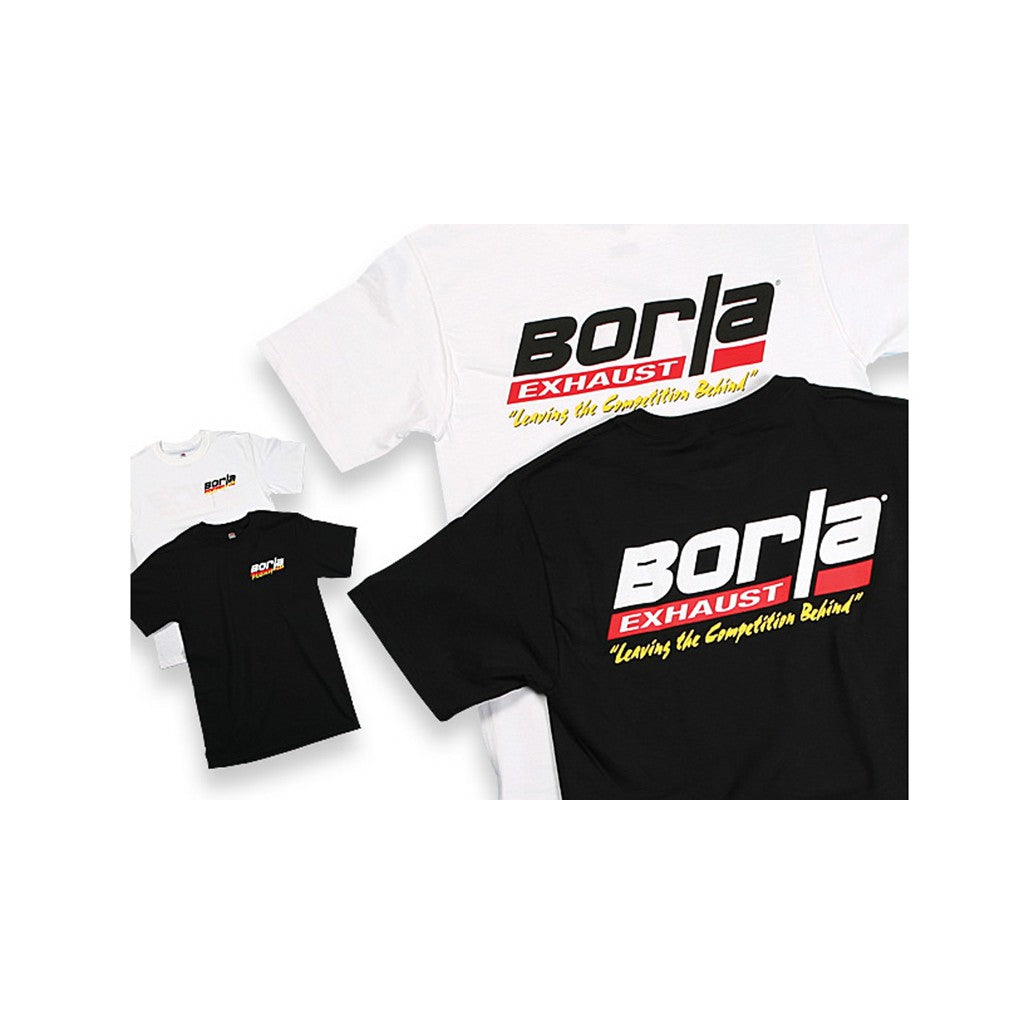 BORLA 21197 T-SHIRTS with BORLA MOTORSPORTS LOGO, MEN Black, Size Large Photo-0
