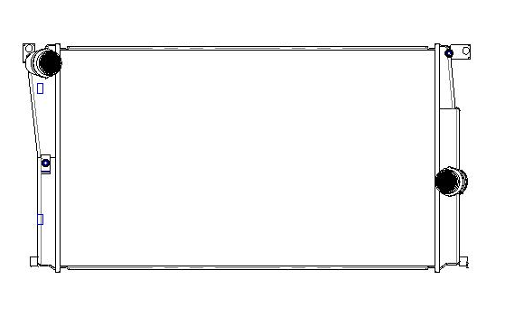 CSF 7080 High Performance Radiator for BMW F20/F21/F22/F23/F30/F31/F34/GT/F32/F33/F36 Gran Coupe (M.T.) Photo-1