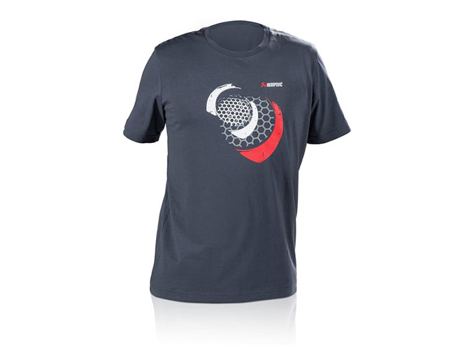 AKRAPOVIC 801763 Lifestyle T-shirt Mesh Men's Blue-Grey 3XL Photo-0