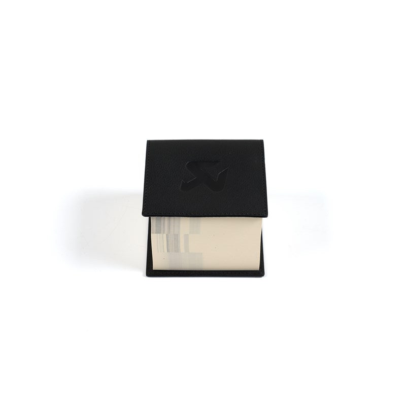 AKRAPOVIC 801732 Leather Memo Notepad - black Photo-2