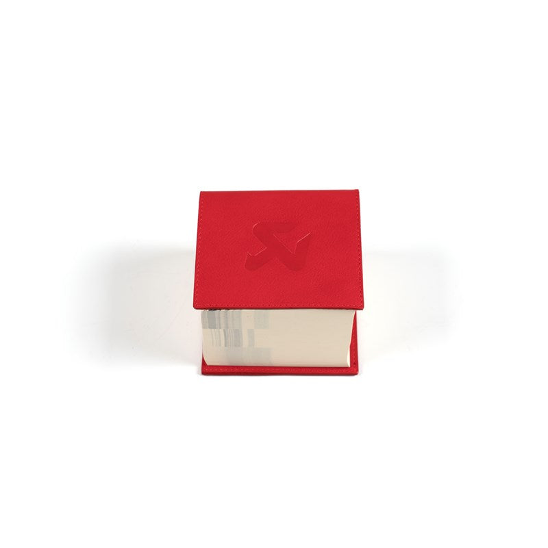 AKRAPOVIC 801731 Leather Memo Notepad - red Photo-2