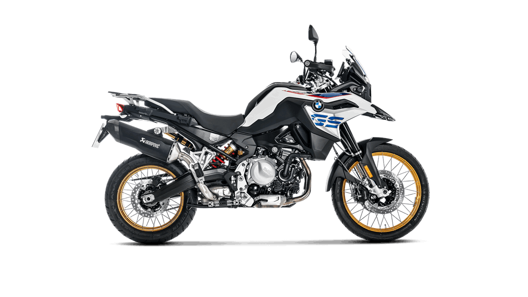 AKRAPOVIC S-B8SO8-HFBFCTBL Slip-On Line (Titanium) BMW F 850 GS / ADVENTURE 2018-2019 Photo-1