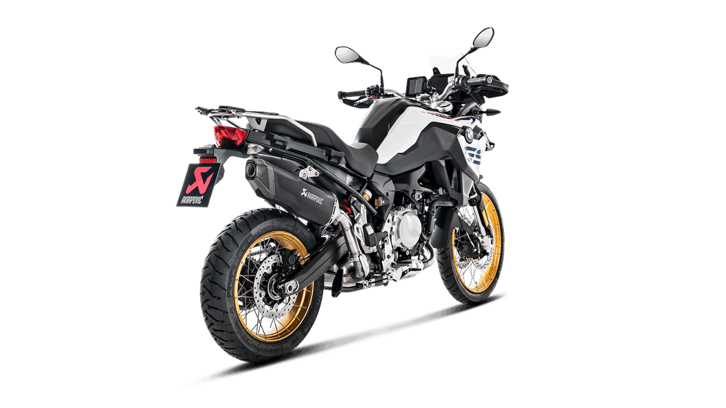 AKRAPOVIC S-B8SO8-HFBFCTBL Slip-On Line (Titanium) BMW F 850 GS / ADVENTURE 2018-2019 Photo-2