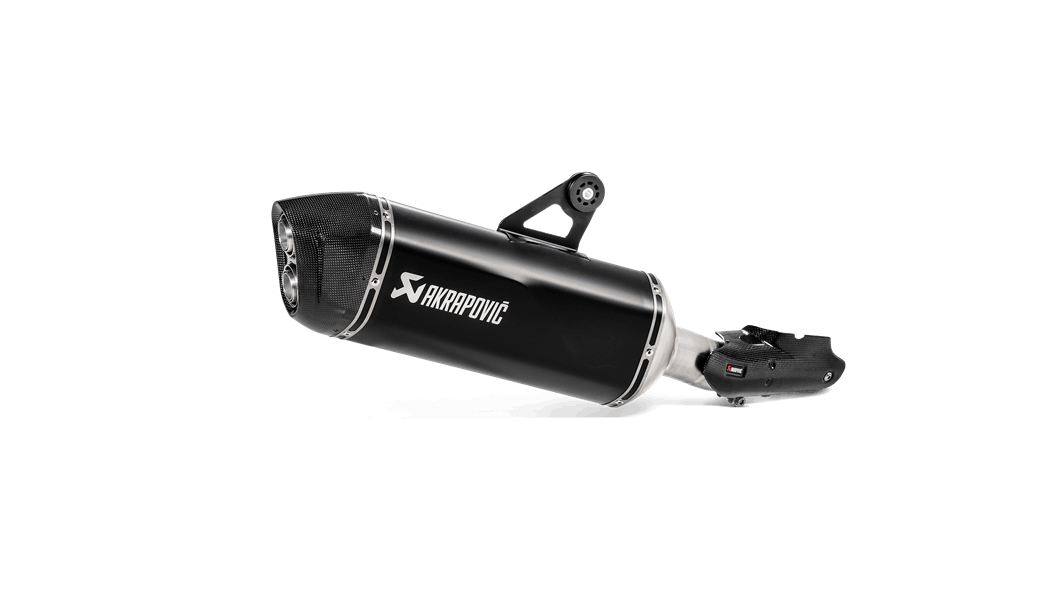 AKRAPOVIC S-B12SO23-HAATBL Slip-On Line (Titanium) BMW R 1250 GS / ADVENTURE 2019-2019 Photo-0