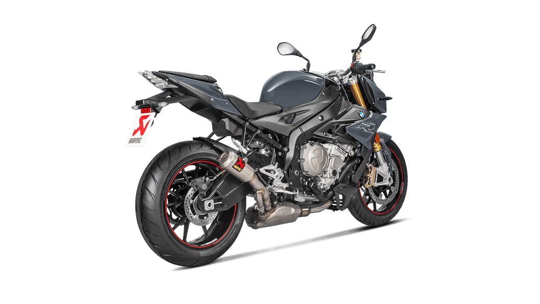 AKRAPOVIC S-B10SO9-CUBT Slip-On Line (Titanium) BMW S 1000 R 2017-2019 Photo-2