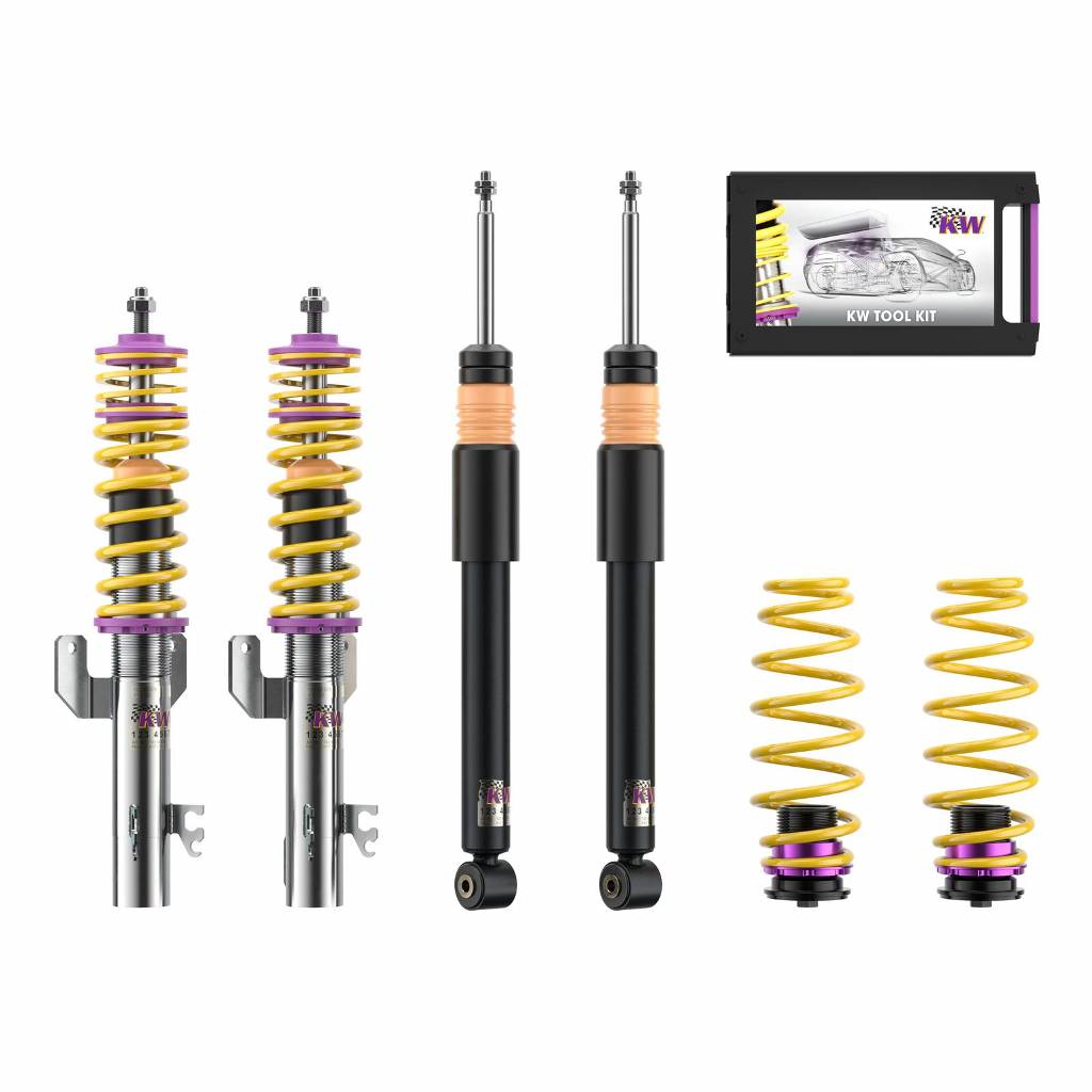 KW 15281016 Coilover Kit INOX V2 AUDI A1; (8X) Photo-0