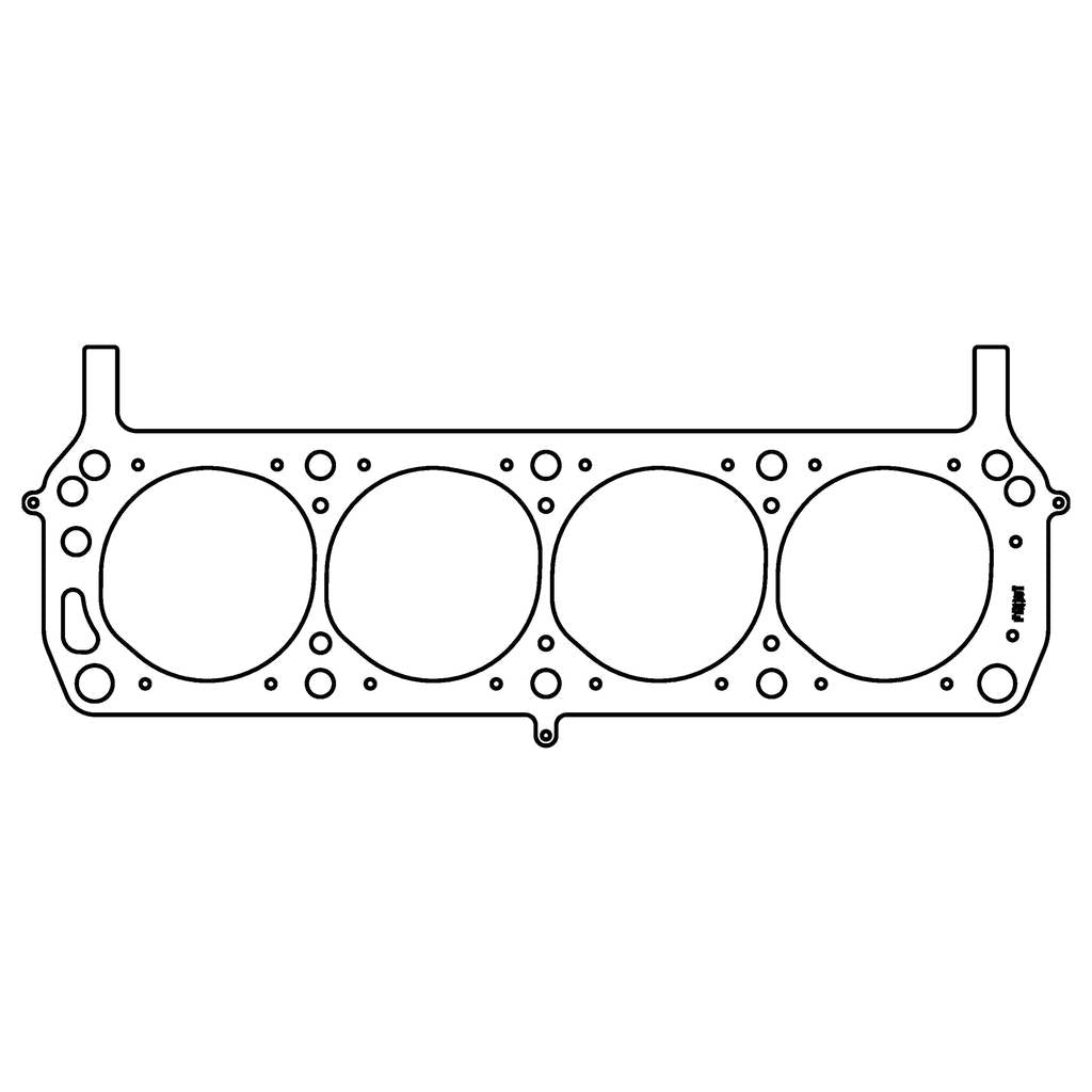 COMETIC C5361 Head Gasket .040" MLS RIGHT SIDE HEAD GASK FORD SVO 302/351 HD GSK 4.125" Photo-0