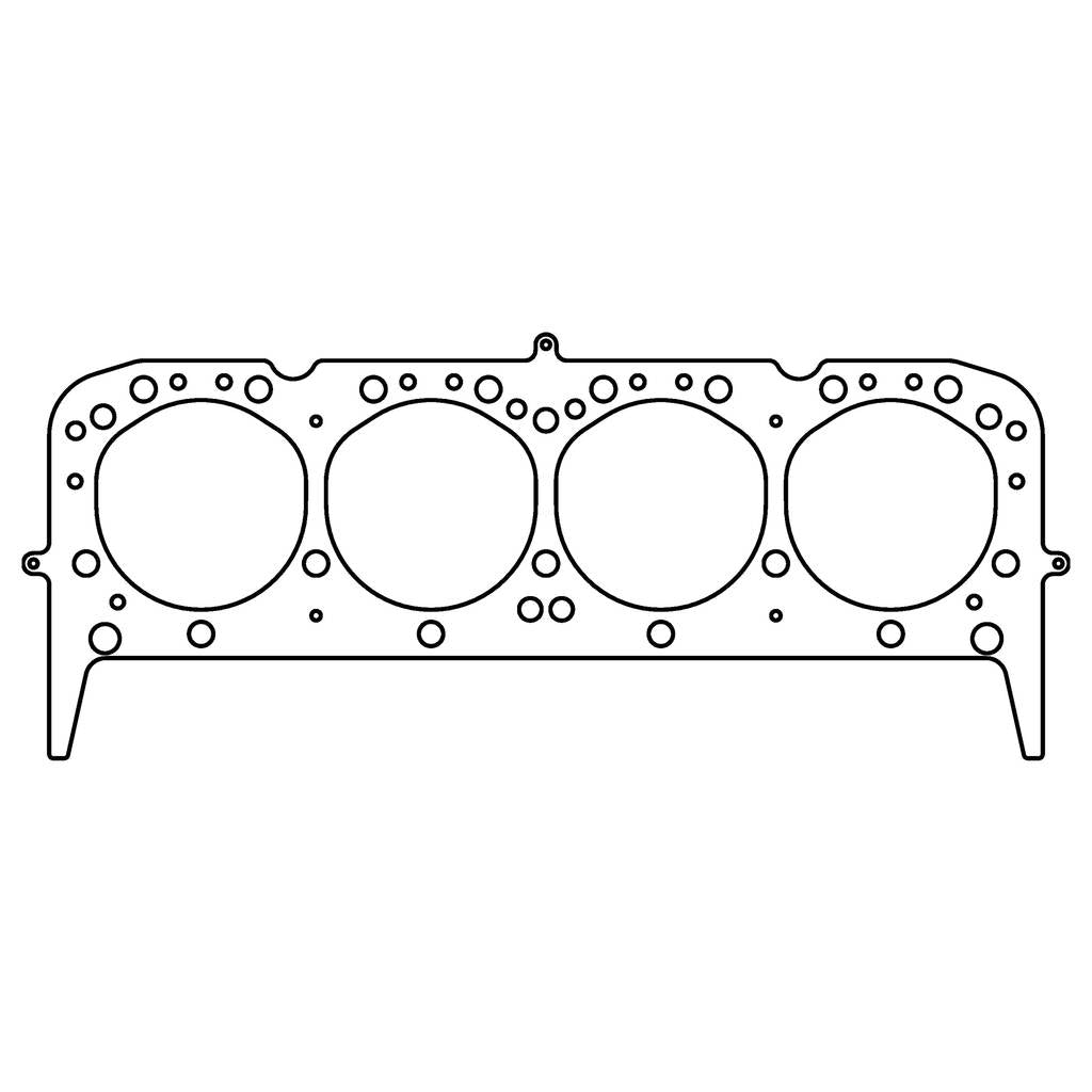 COMETIC C5473 Head Gasket .040" MLS W/VALVE POCKETS GM SM BLOCK 4.004" BORE Photo-0