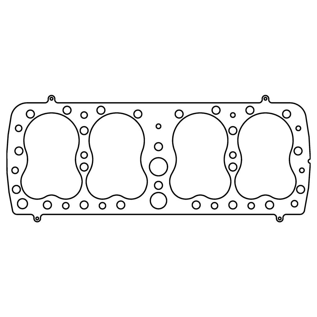 COMETIC C5108-120 Head Gasket .120" MLS 3.375" BORE 59A FORD FLATHEAD V8 24 BOLT38-48 Photo-0