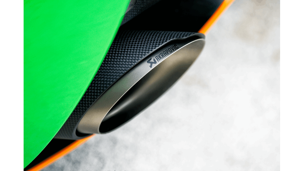 AKRAPOVIC S-MC/TI/3 Slip-On Line (Titanium) MCLAREN 570S/570S SPIDER/570GT 2016-2019 Photo-5
