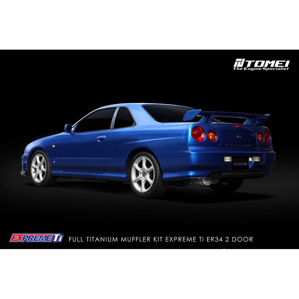 TOMEI TB6090-NS06A FULL TITANIUM MUFFLER KIT EXPREME Ti ER34 2 DOOR Photo-2