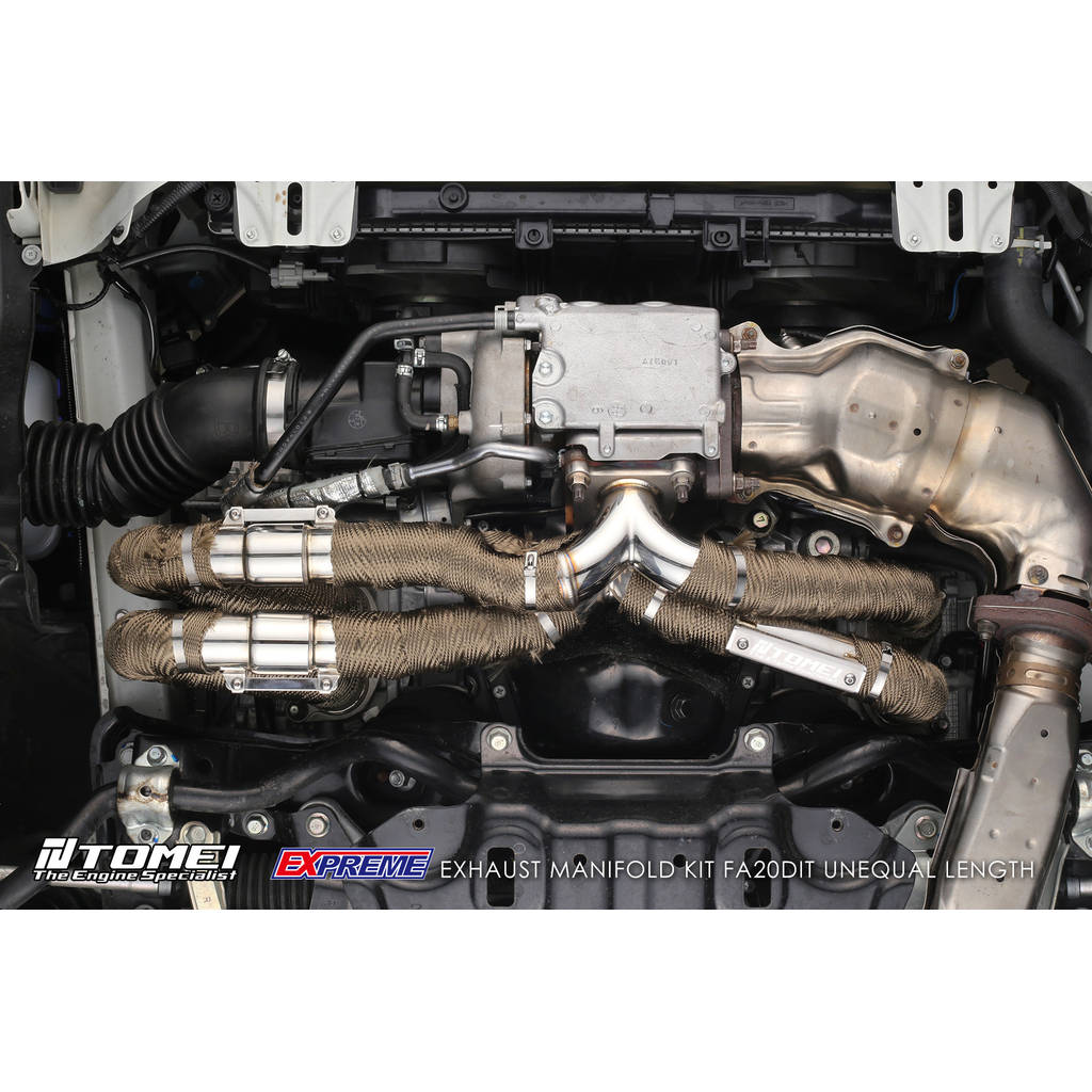 TOMEI TB6010-SB04A EXHAUST MANIFOLD KIT EXPREME FA20DIT UNEQUAL LENGTH with TITAN EXHAUST BANDAGE Photo-5