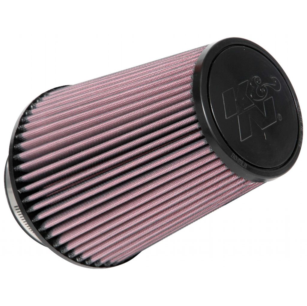 K&N RU-1027 UNIVERSAL Clamp-On Air Filter 4"FLG, 6-1/2"B, 4-1/2"T, 8"H Photo-0