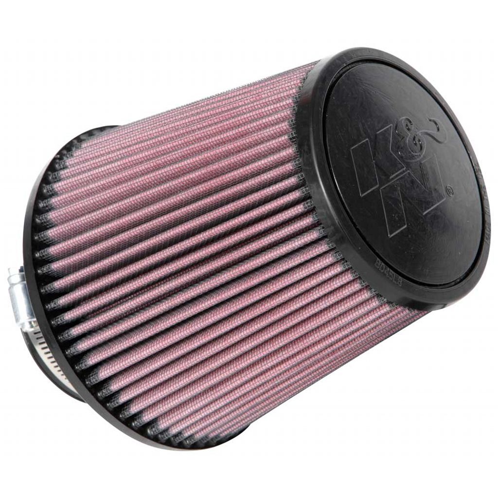 K&N RU-4180 UNIVERSAL Clamp-On Air Filter 3"FLG, 6"B, 4-1/2"T, 6"H Photo-0