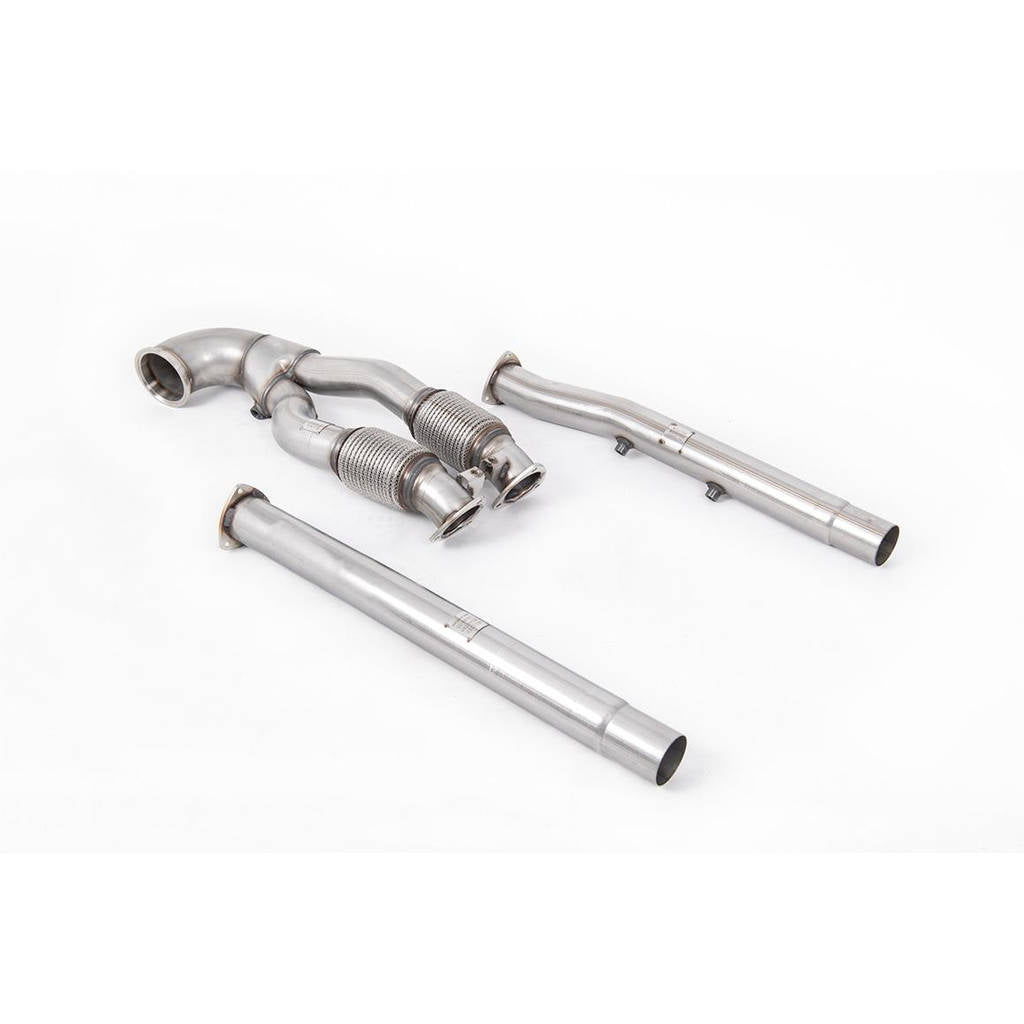 MILLTEK SSXAU897 Large-bore Downpipe and De-cat AUDI RS3 Saloon/Sedan 400PS (8V MQB) - OPF/GPF Models Photo-0