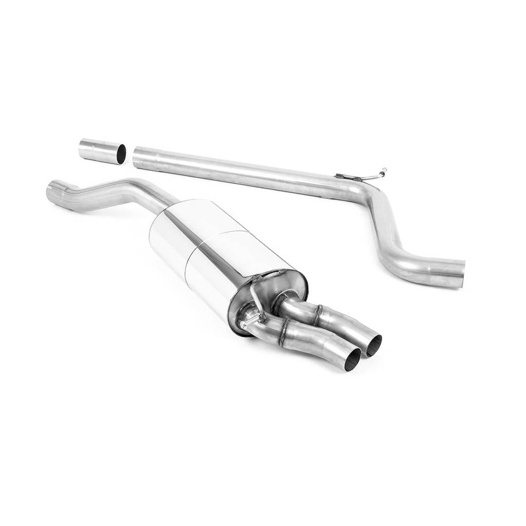 MILLTEK SSXAU879 Cat-back Twin 76.2mm GT76 AUDI A1 40TFSI 5 Door 2.0 (200PS) with OPF/GPF Photo-0