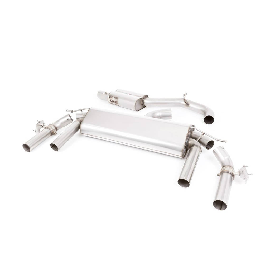 MILLTEK SSXSE224 Cat-back Quad 100mm GT100 SEAT Ateca Cupra 300 4Drive (GPF/OPF Models Only) Photo-0