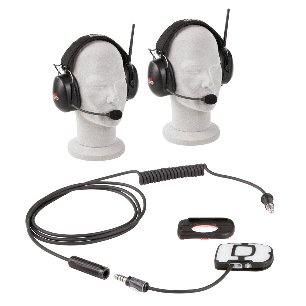STILO CQ0009 VerbaCom - Wireless communication system - Car to two Pit Headsets Photo-0