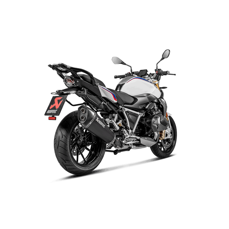 AKRAPOVIC S-B12SO22-HALAGTBL Slip-On Line (Titanium) BMW R 1250 R 2019-2019 EC/ECE Type Approval Photo-2