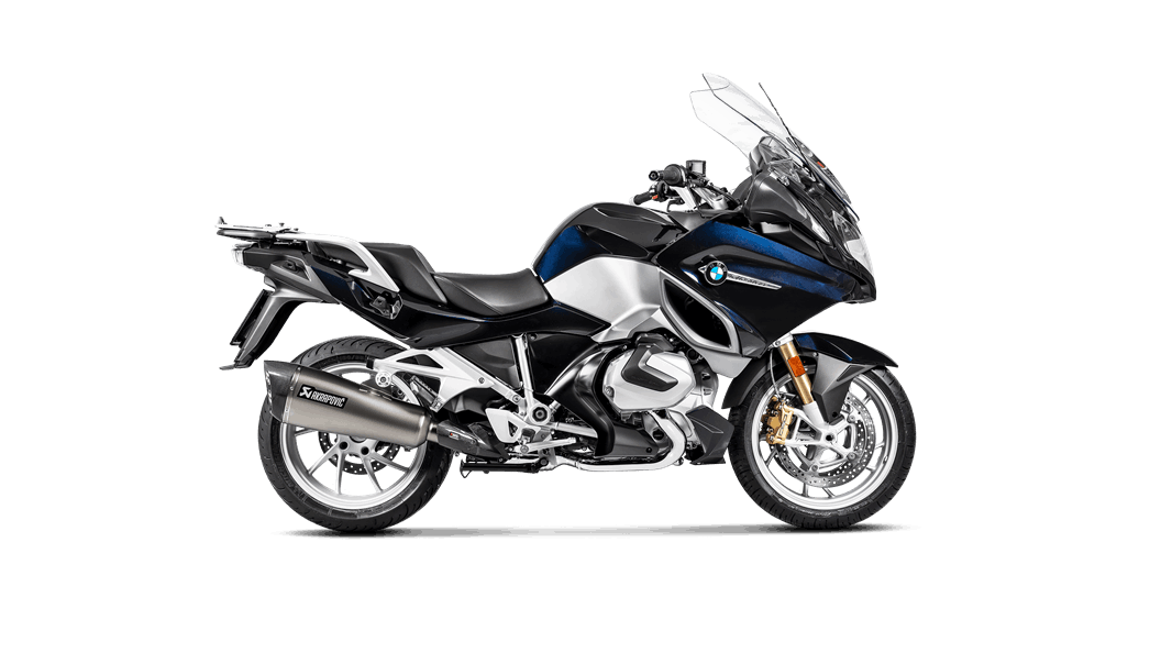 AKRAPOVIC S-B12SO21-HALAGT Slip-On Line (Titanium) BMW R 1250 RT 2019-2019 EC/ECE Type Approval Photo-2