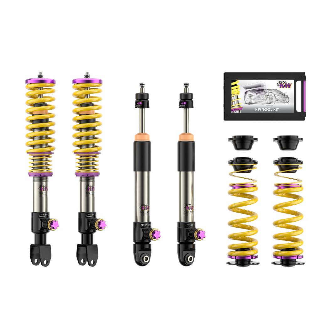 KW 3A725089 Coilover Kit INOX V4 MERCEDES-BENZ C-Klasse / c-class C63 AMG (W205, C205, A205, S205); (204, 204 K, 204 AMG, 204 K AMG) Photo-0