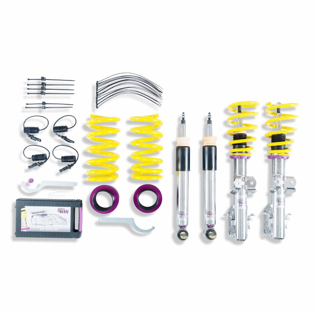 KW 35230081 Coilover Kit INOX V3 FORD Mustang (Mod.2018); (LAE) Photo-0