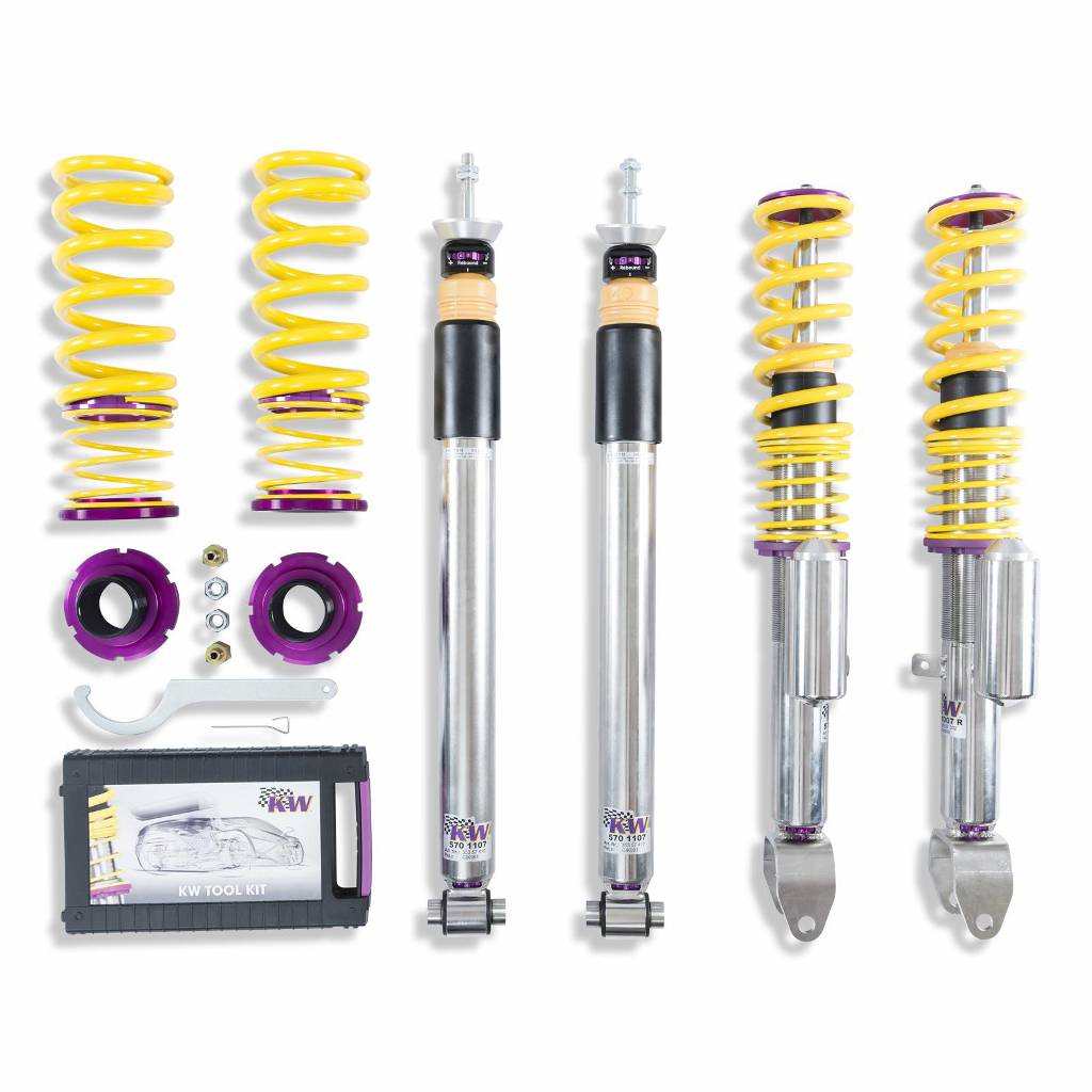 KW 35257007 Coilover Kit INOX V3 LEXUS RC 200t; (XC1(EU,M)) Photo-0