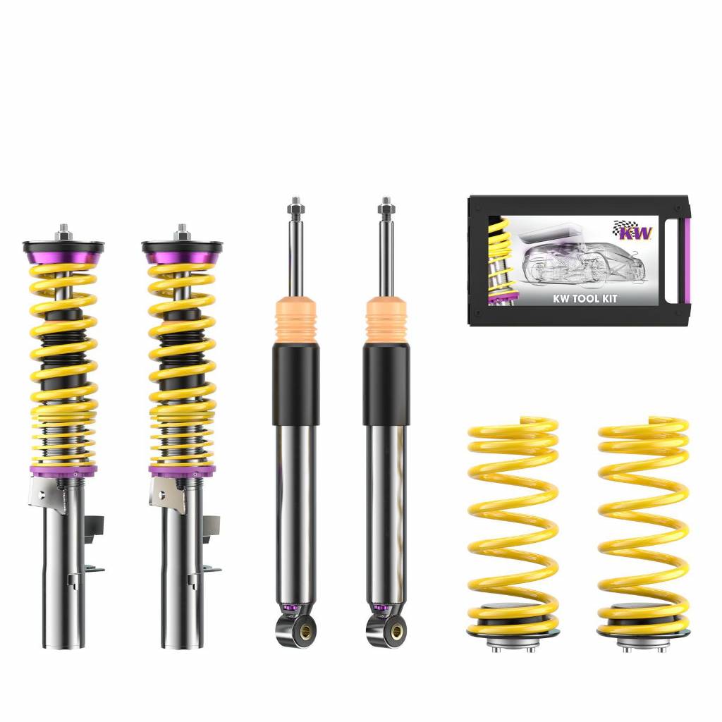 KW 35230067 Coilover Kit INOX V3 FORD Focus III; (DYB, DYB-RS) Photo-0