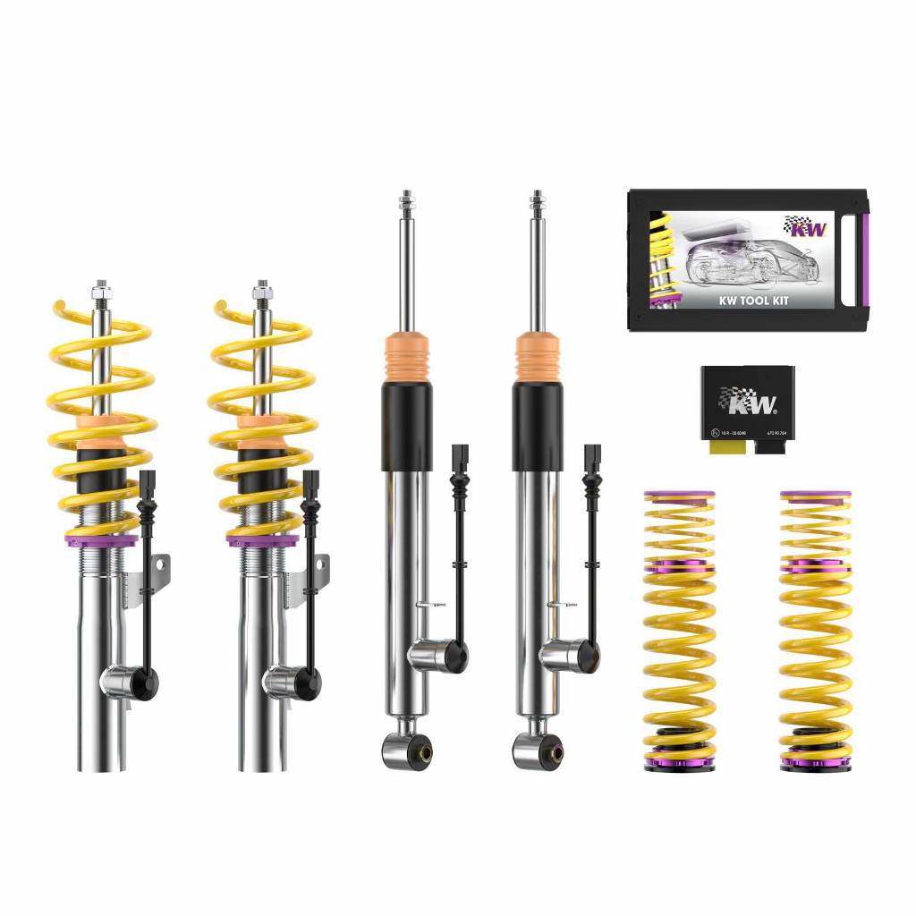 KW 39010055 Coilover Kit INOX DDC ECU AUDI RS3; (8V) 06/15- Photo-0