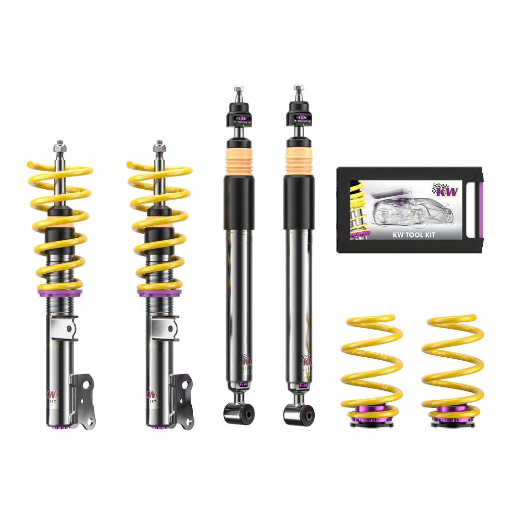 KW 35225072 Coilover Kit INOX V3 MERCEDES-BENZ GLA; (245 G) Photo-0