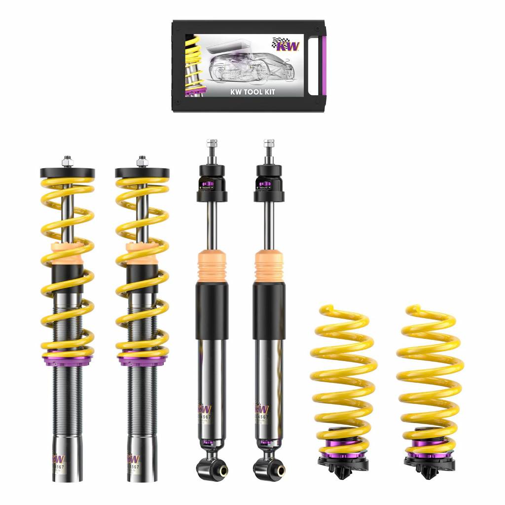KW 35271082 Coilover Kit INOX V3 for PORSCHE Cayenne (9YA) / VW Touareg (CR) 2017- Photo-0