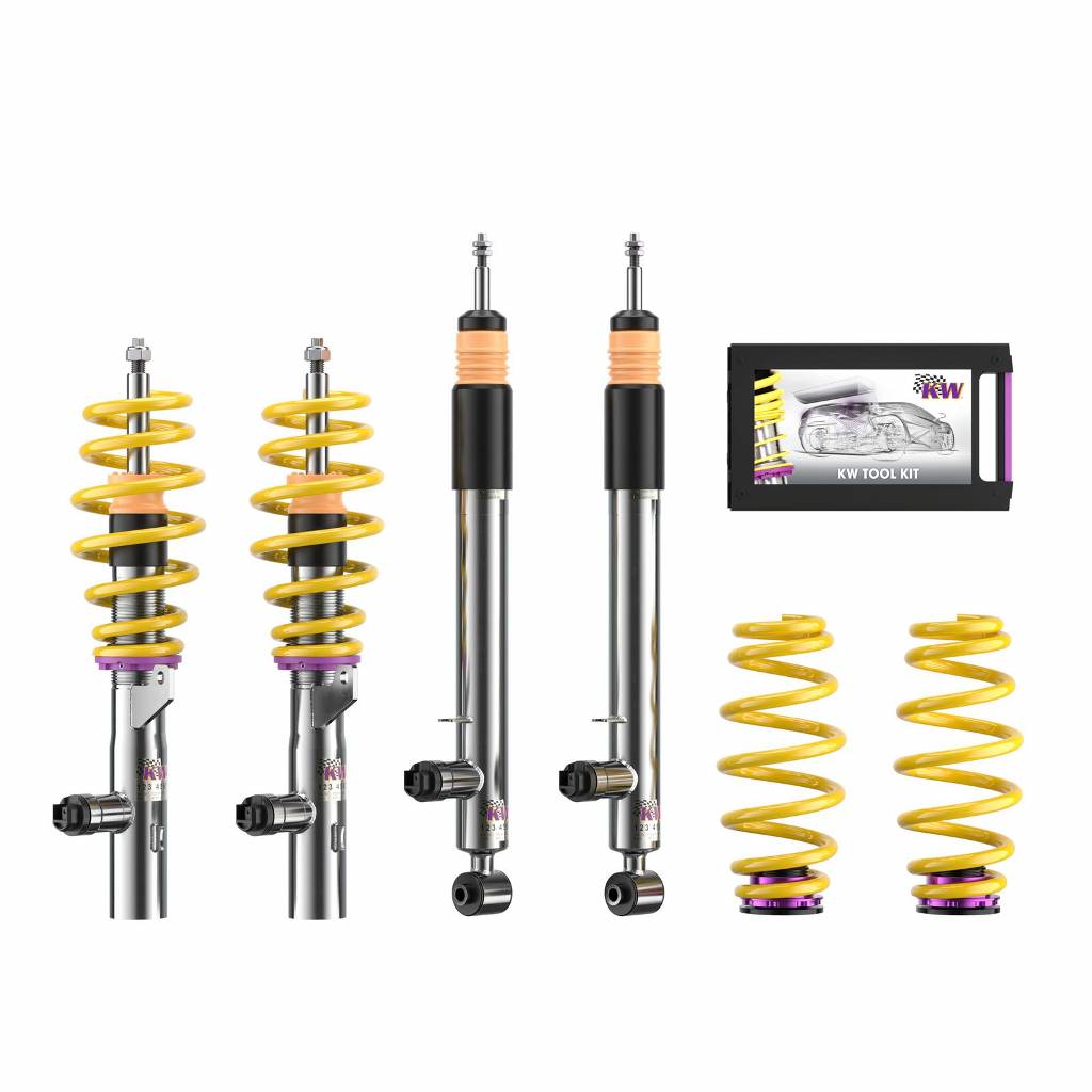 KW 39020038 Coilover Kit INOX DDC PLUG & PLAY BMW 4er / 4-series (F32, F33, F36); (3C) 03/14- Photo-0