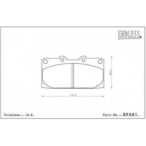 ENDLESS EP351MX72PL Brake Pads Photo-0