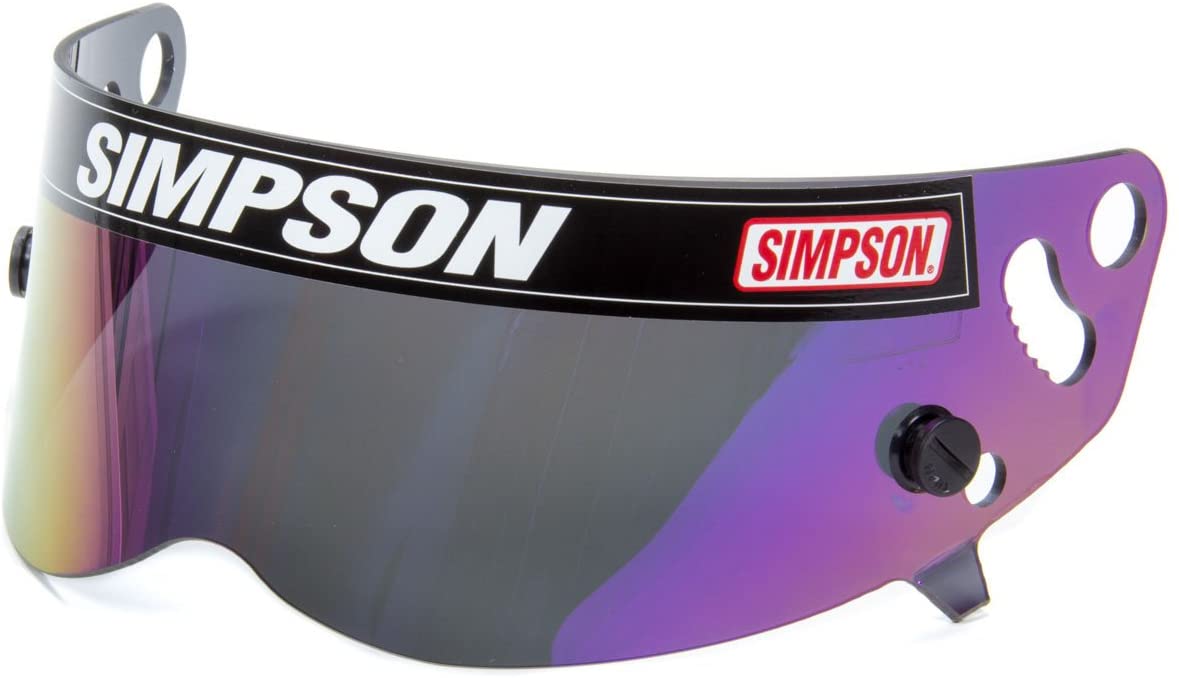 SIMPSON 1023-17 Visor for XBANDIT, DIAMONDBACK, RX SHIELD IRIDIUM, iridium Photo-0