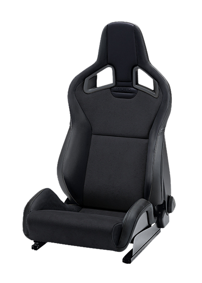 RECARO 411.10.1575 Sportster CS SAB with heating Artificial leather black / Dinamica black (left) Photo-0 