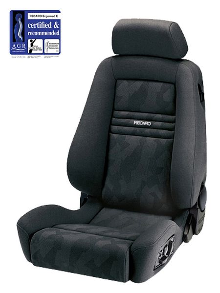 RECARO 153.00.2351 Ergomed E Basis Artista black/Nardo black (right) Photo-0