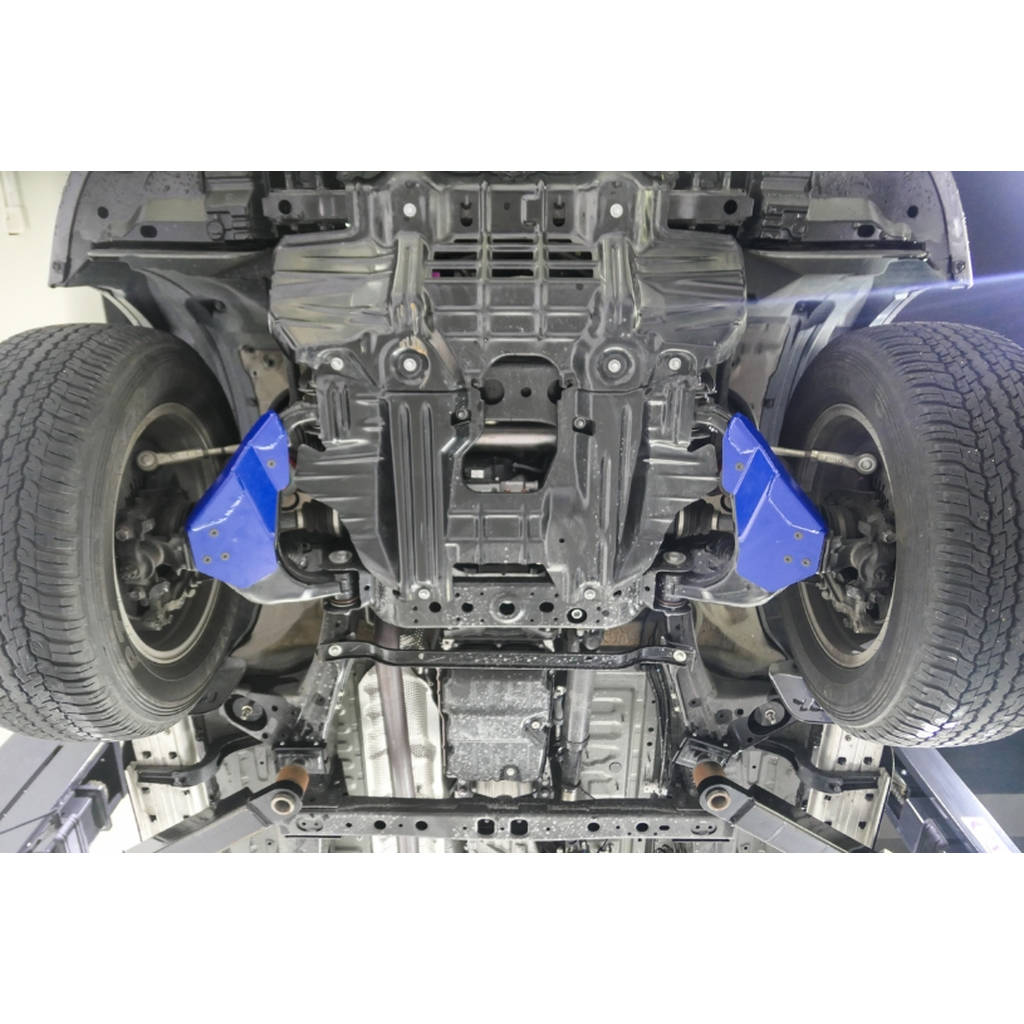 HARDRACE Q0644 FRONT LOWER ARM SKID PLATE - 2PCS/SET TOYOTA HILUX '15-/FORTUNER '15- Photo-7
