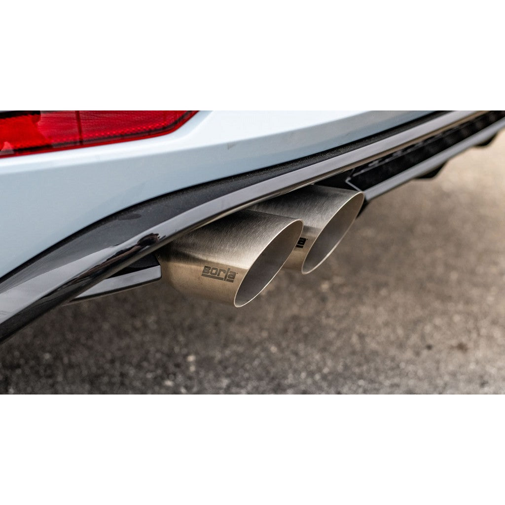 BORLA 140830SB Cat-Back Exhaust S-Type Golf R MK7.5 2018-2019 Photo-2