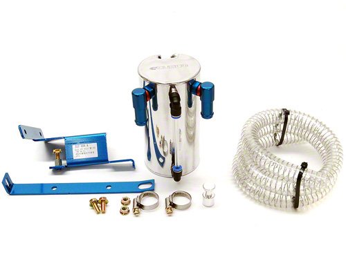 CUSCO 566 009 A Street oil catch tank (0.6 liter tank, d=9 hose) for MITSUBISHI Lancer Evolution 10 (CZ4A) Photo-0