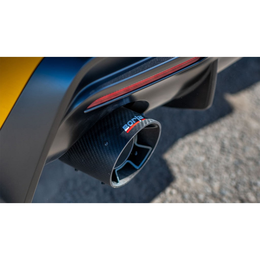 BORLA 140826CFBA Exhaust System with Carbon Tips for TOYOTA Supra 3.0L 2020 Photo-2