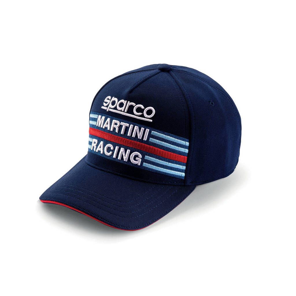 SPARCO 01282BM FLEX CAP MARTINI RACING, navy blue Photo-1