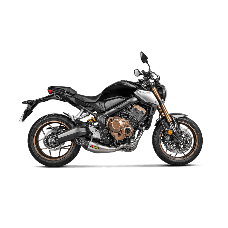 AKRAPOVIC S-H6R14-HEGEHT Exhaust System Racing Line (Titanium) HONDA CB650F 2018 (ECE EC) Photo-1