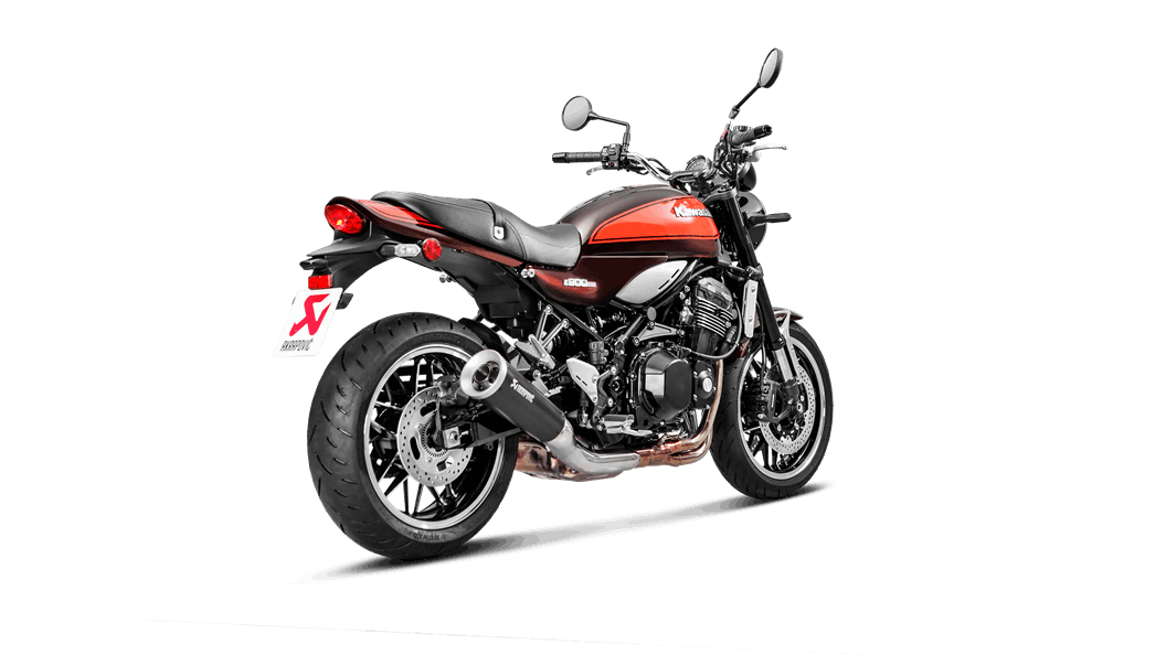 AKRAPOVIC S-K9SO5-HBAVTBL Slip-On Line (Titanium) Kawasaki Z900 RS / Cafe 2018-2019 Photo-2