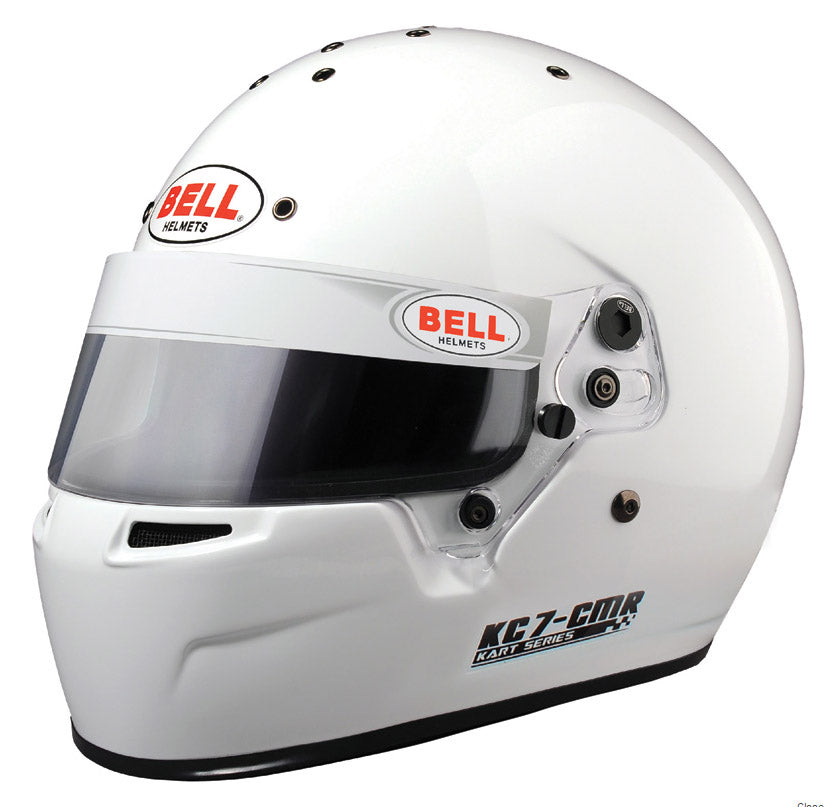 BELL 1311003 Karting helmet KC7-CMR (CIK, CMR2016), white, size 54 Photo-0